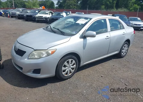 2009 Toyota Corolla Le из США, поврежденный, VIN JTDBL40E999070933